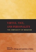 Cover: Virtue, Vice and Personality - American Psychological Association