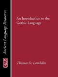Cover: Introduction to the Gothic Language - Wipf & Stock Publishers