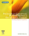 Cover: Psychosocial Conceptual Practice Models in Occupational Therapy - Mosby