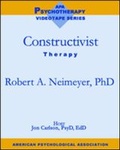 Cover: Constructivist Therapy - American Psychological Association