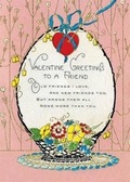 Cover: Basket of Flowers Valentine's Day Greeting Card - Laughing Elephant
