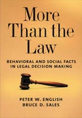 Cover: More Than the Law - American Psychological Association