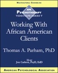 Cover: Working with African American Clients - American Psychological Association