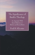 Cover: The Significance of Barth's Theology - Wipf & Stock Publishers