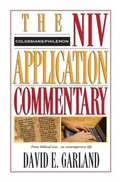 Cover: Colossians, Philemon - Zondervan Academic