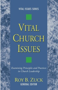 Enlarge image Cover: Vital Church Issues - Wipf & Stock Publishers