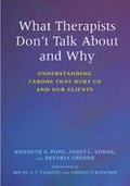 Cover: What Therapists Don't Talk About and Why - American Psychological Association