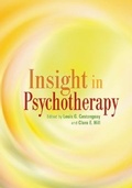 Cover: Insight in Psychotherapy - American Psychological Association