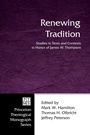 Cover: Renewing Tradition - Wipf & Stock Publishers