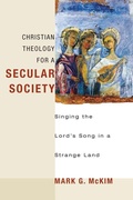 Cover: Christian Theology for a Secular Society - Wipf & Stock Publishers