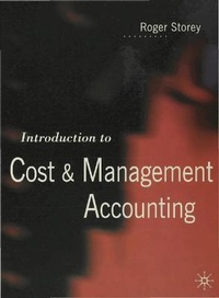 Enlarge image Cover: Introduction to Cost and Management Accounting - Palgrave Macmillan