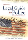 Bild: Legal Guide for Police - Anderson Publishing