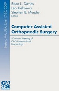 Enlarge image Cover: Computer Assisted Orthopaedic Surgery - Wingspan Press