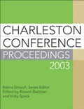 Cover: Charleston Conference Proceedings 2003, 3rd Edition - Libraries Unlimited Inc