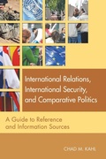 Cover: International Relations, International Security, and Comparative Politics - Libraries Unlimited Inc
