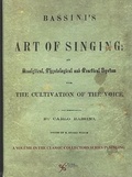 Cover: Bassini's the Art of Singing - Plural Publishing Inc