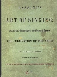 Enlarge image Cover: Bassini's the Art of Singing - Plural Publishing Inc