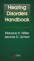 Cover: Hearing Disorders Handbook - Plural Publishing Inc
