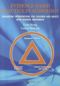 Enlarge image Cover: Evidence-Based Practice in Audiology - Plural Publishing Inc