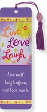 Cover: Beaded Bookmark Live, Love, Laugh - Peter Pauper Press Inc,US