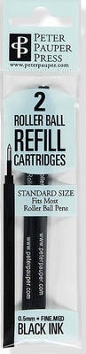 Enlarge image Cover: Write Stuff Pen Refill 2 Pack - Peter Pauper Press Inc,US