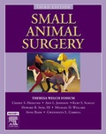 Cover: Small Animal Surgery Textbook - Mosby