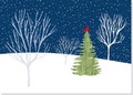 Cover: Deluxe Boxed Christmas Cards: Midnight Cardinal - Peter Pauper Press Inc,US