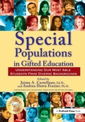 Cover: Special Populations in Gifted Education - Prufrock Press
