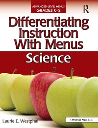 Enlarge image Cover: Differentiating Instruction With Menus - Prufrock Press