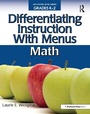 Cover: Differentiating Instruction With Menus - Prufrock Press