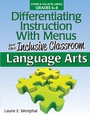 Cover: Differentiating Instruction With Menus for the Inclusive Classroom - Prufrock Press
