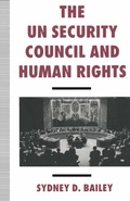 Cover: The UN Security Council and Human Rights - Palgrave Macmillan