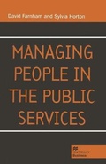 Cover: Managing People in the Public Services - Palgrave Macmillan