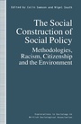 Cover: The Social Construction of Social Policy - Palgrave Macmillan
