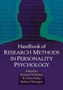 Cover: Handbook of Research Methods in Personality Psychology - Guilford Publications