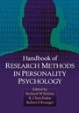 Cover: Handbook of Research Methods in Personality Psychology - Guilford Publications