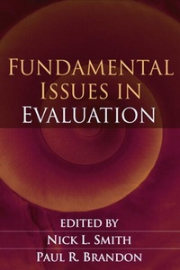 Enlarge image Cover: Fundamental Issues in Evaluation - Guilford Publications