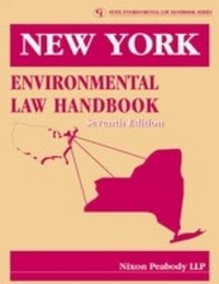 Abbildung von: New York Environmental Law Handbook - Government Institutes