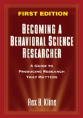 Cover: Becoming a Behavioral Science Researcher, First Edition - Guilford Publications