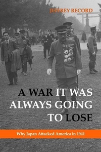 Enlarge image Cover: A War It Was Always Going to Lose - Potomac Books Inc