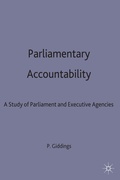 Cover: Parliamentary Accountability - Palgrave Macmillan