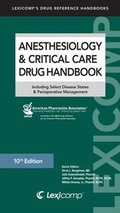 Abbildung von: Anesthesiology & Critical Care Drug Handbook - Lexi-Comp,U.S.
