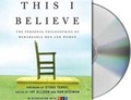 Cover: This I Believe - MacMillan Audio