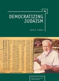Cover: Democratizing Judaism - Academic Studies Press