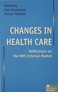 Cover: Changes in Health Care - Palgrave Macmillan