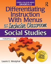 Enlarge image Cover: Differentiating Instruction With Menus for the Inclusive Classroom - Prufrock Press