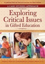 Cover: Exploring Critical Issues in Gifted Education - Prufrock Press