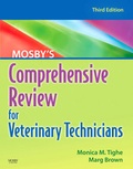 Cover: Mosby's Comprehensive Review for Veterinary Technicians - Mosby