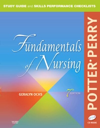 Enlarge image Cover: Study Guide and Skills Performance Checklists for Fundamentals of Nursing - Mosby