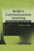 Cover: Modern Communications Jamming Principles and Techniques, Second Edition - Artech House Publishers